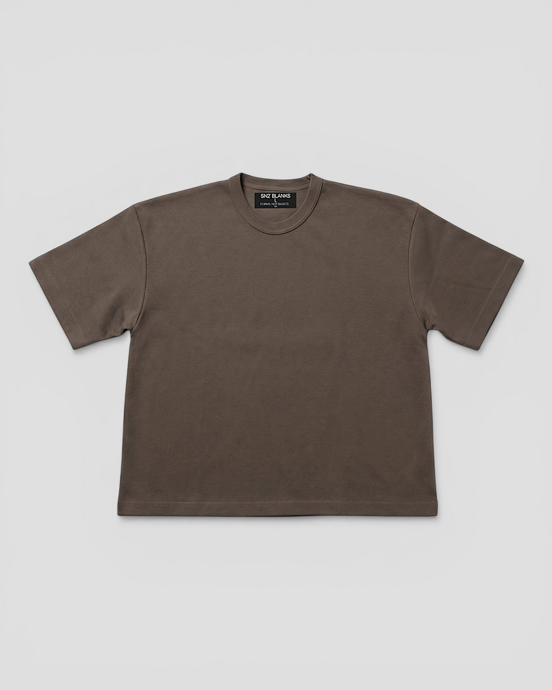 Norte Oversized Blank light Brown Tee V2