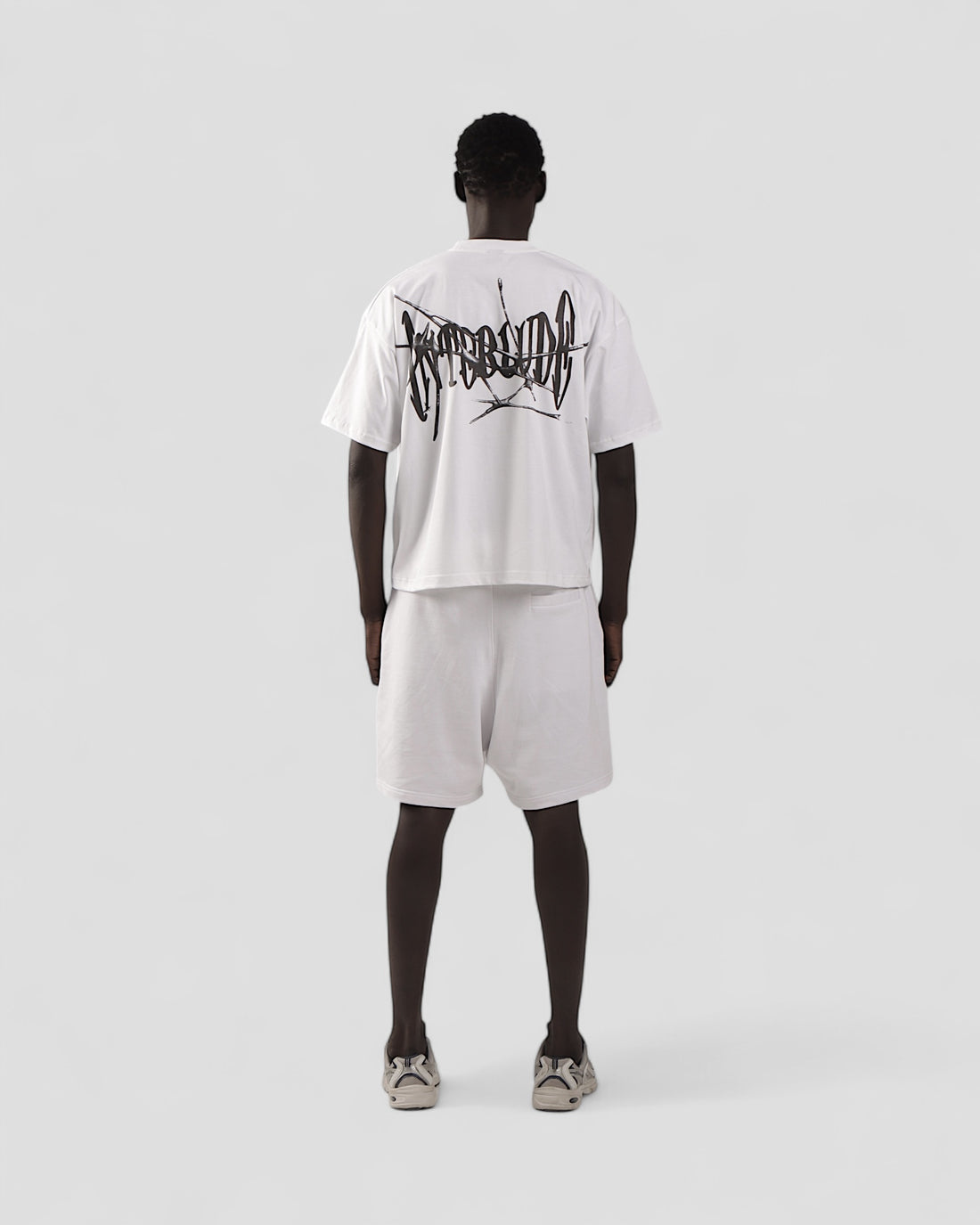 INTERLUDE WHITE BOXY TEE