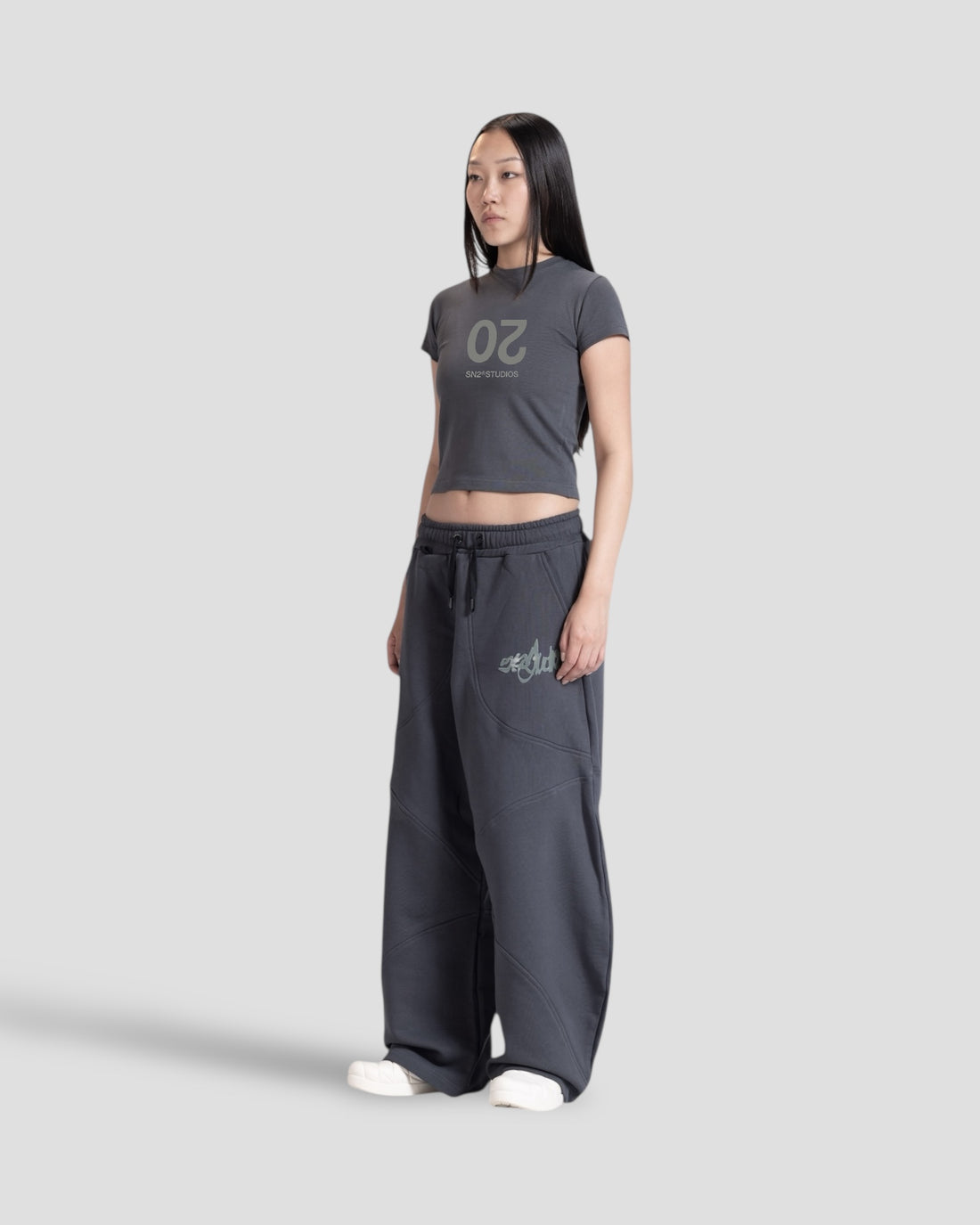 DEMENTE GREY 02 BABY TEE