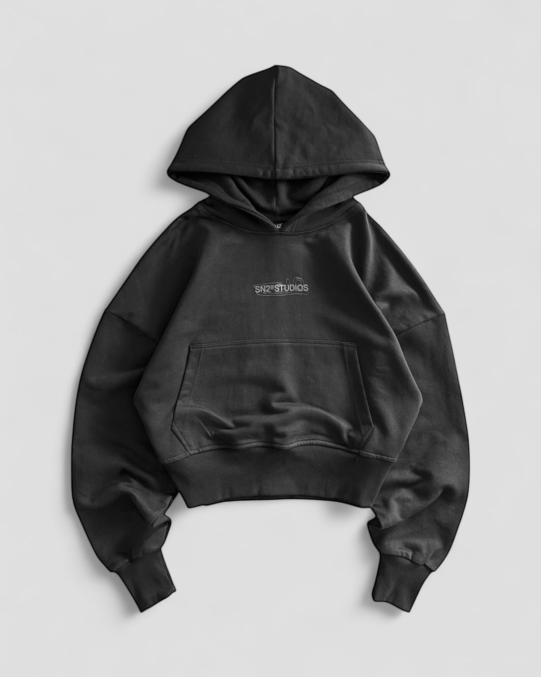 BLACK DEMENTE HOODIE