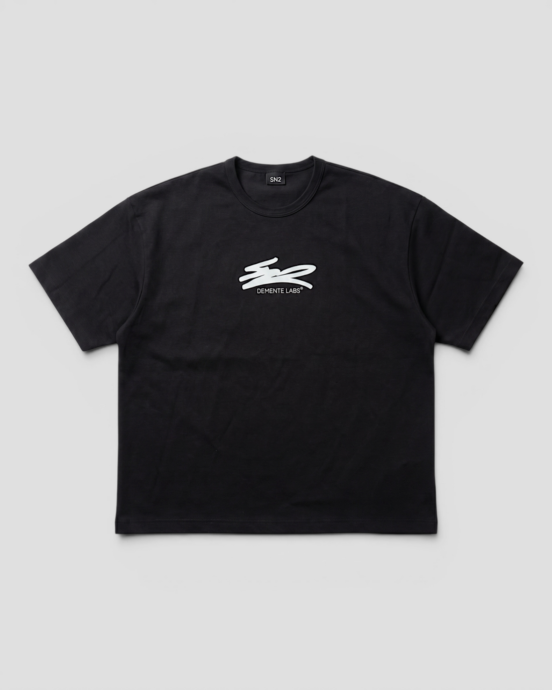 FLOTANTE BLACK OVERSIZED TEE