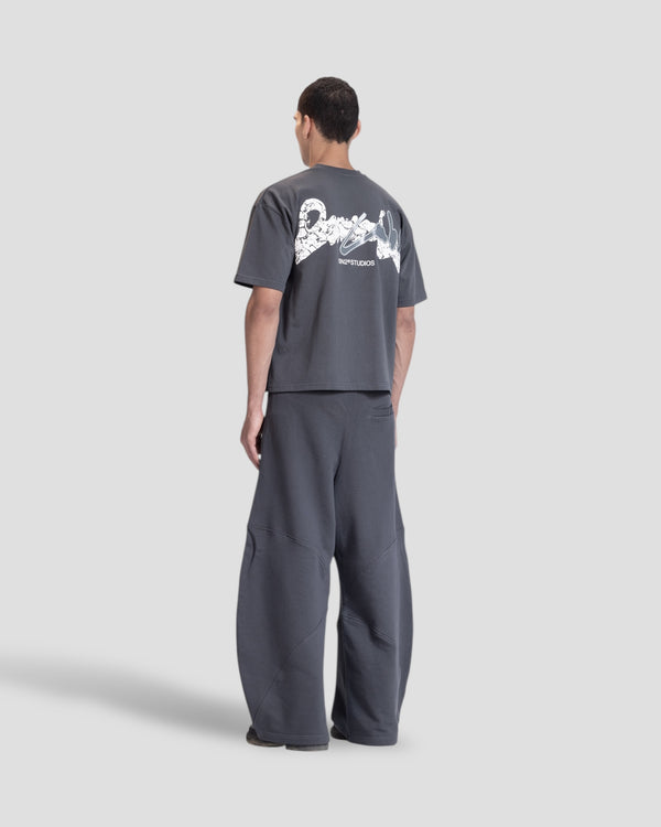 DEMENTE GREY CRACKED BOXY TEE (9984826114323)