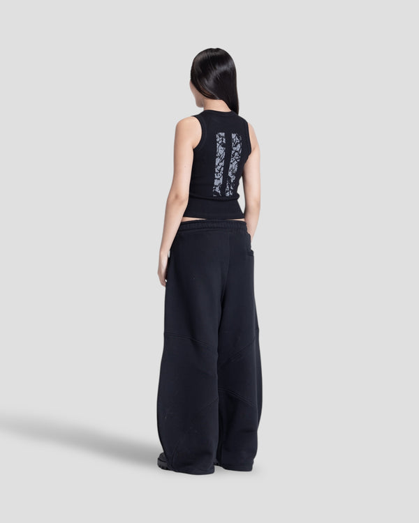 DEMENTE BLACK NUMERALS TANK TOP (9965769392403)