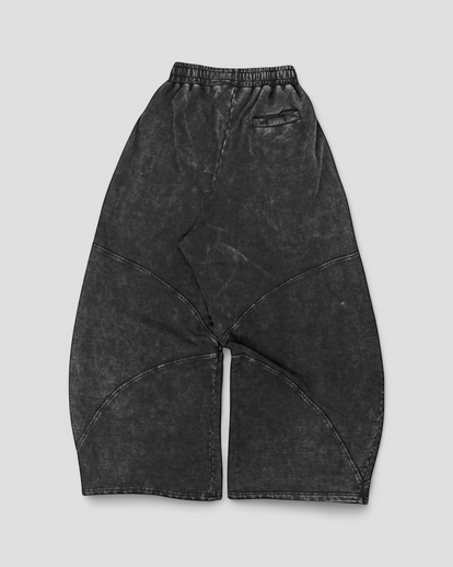 【mnem】Stone Stud Sweatpants West Studded Sweatpants - Grey | mnml | shop now