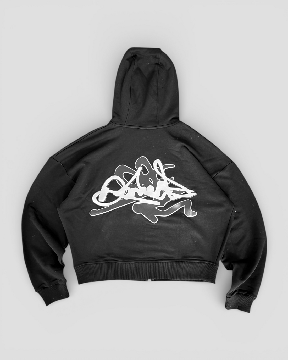 DEMENTE FORMER BLACK ON BLACK ZIPUP JACKET