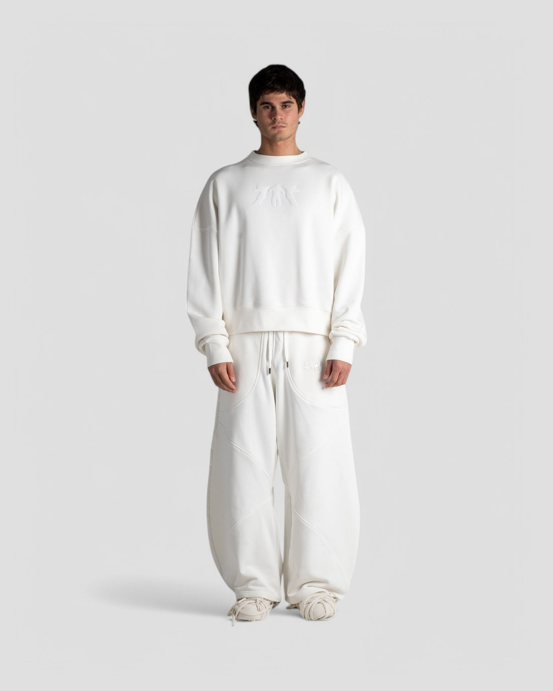 DEMENTE OFFWHITE CREWNECK