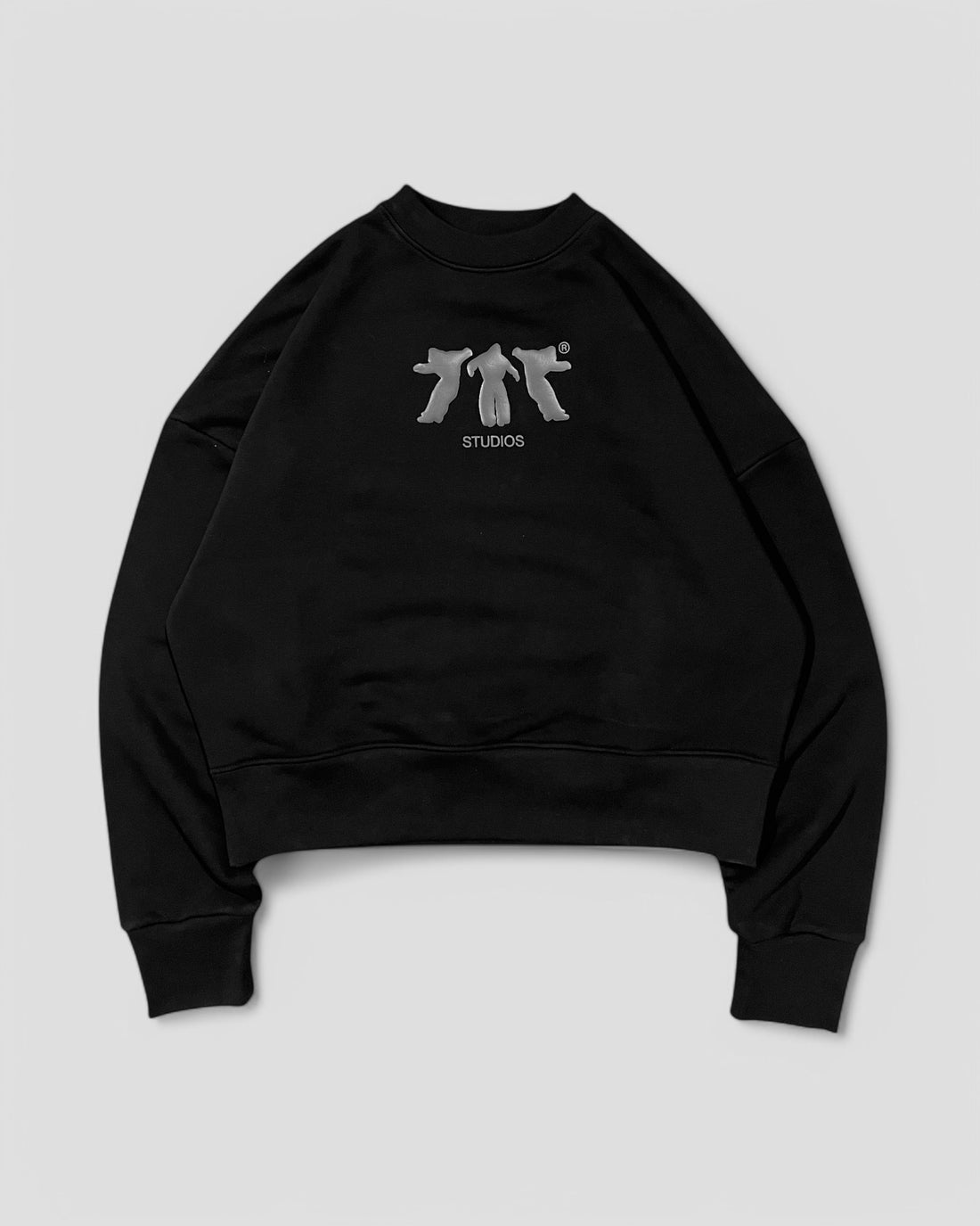 DEMENTE BLACK CREWNECK