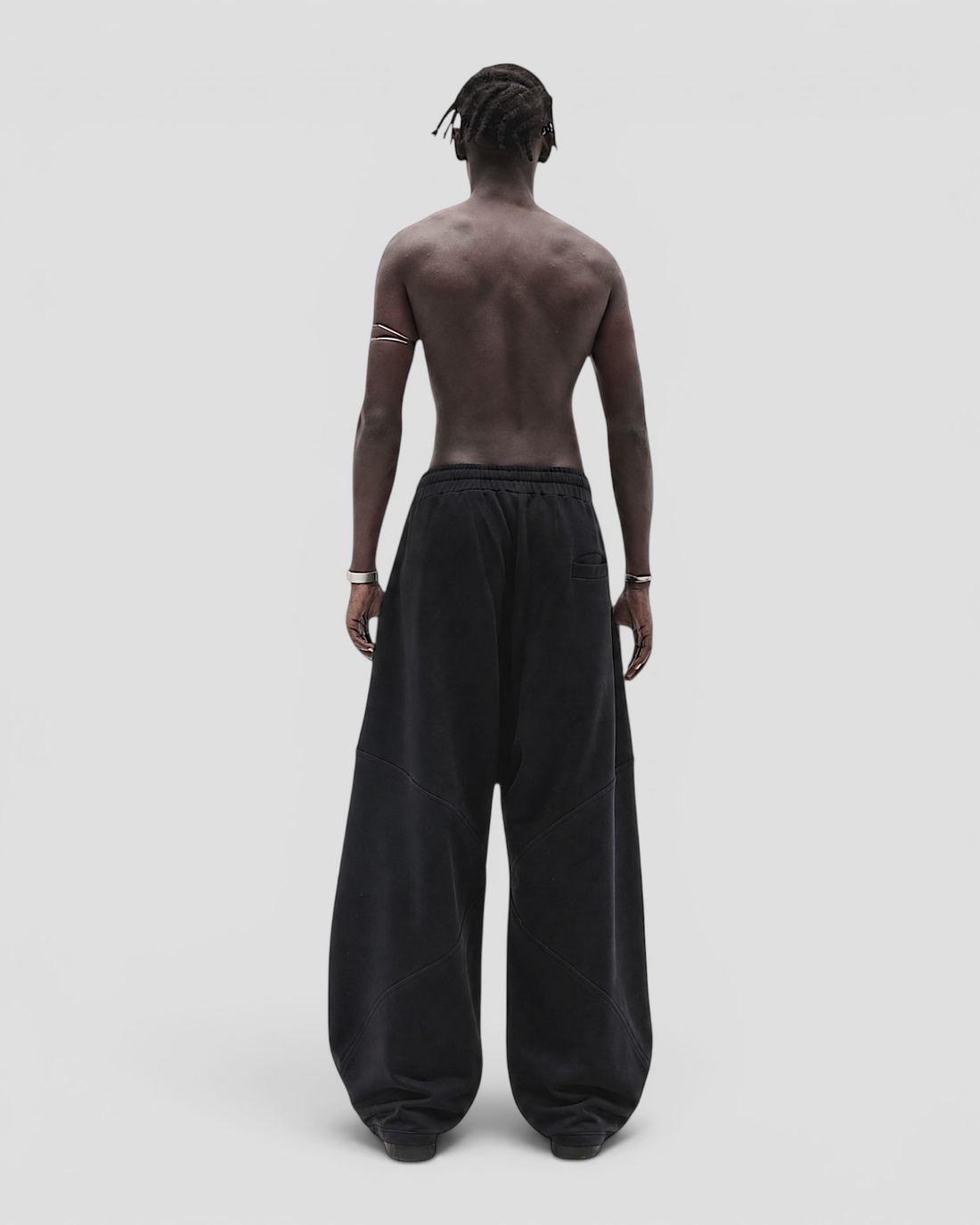 DEMENTE BLACK SWEATPANTS