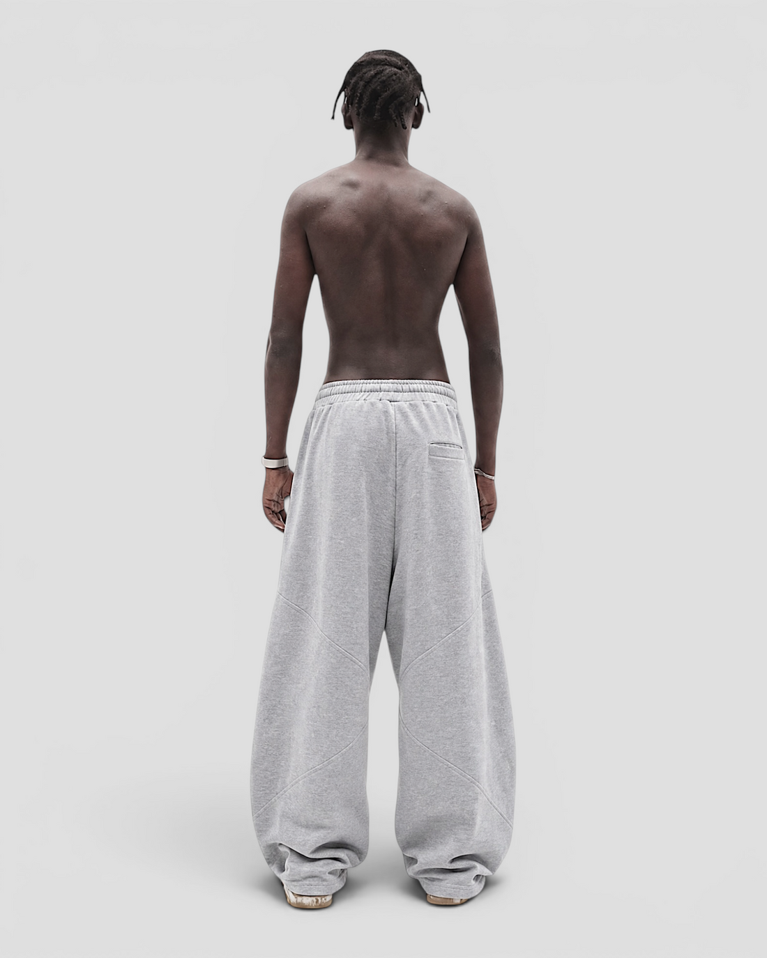DEMENTE LIGHT GREY SWEATPANTS