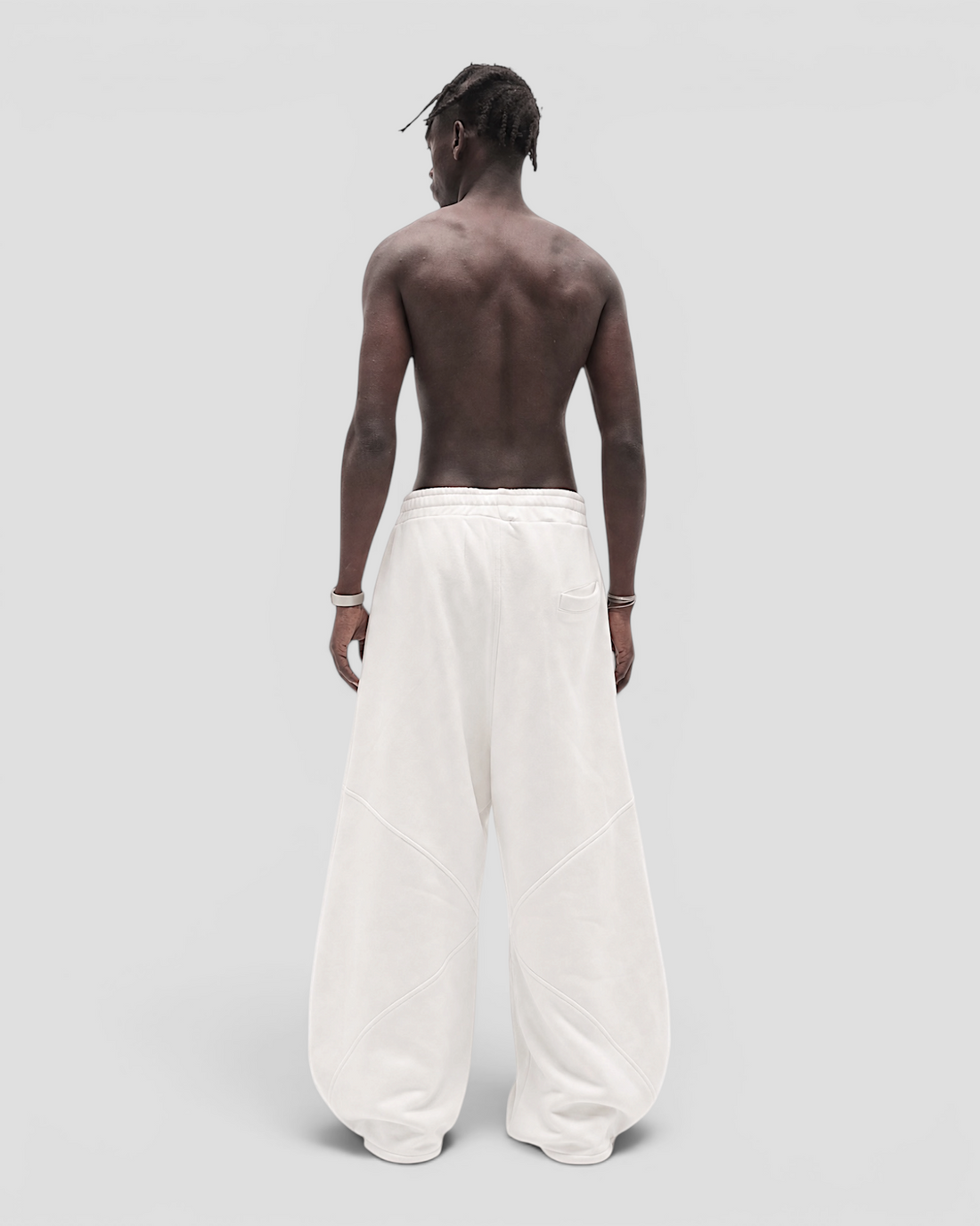 DEMENTE WHITE SWEATPANTS