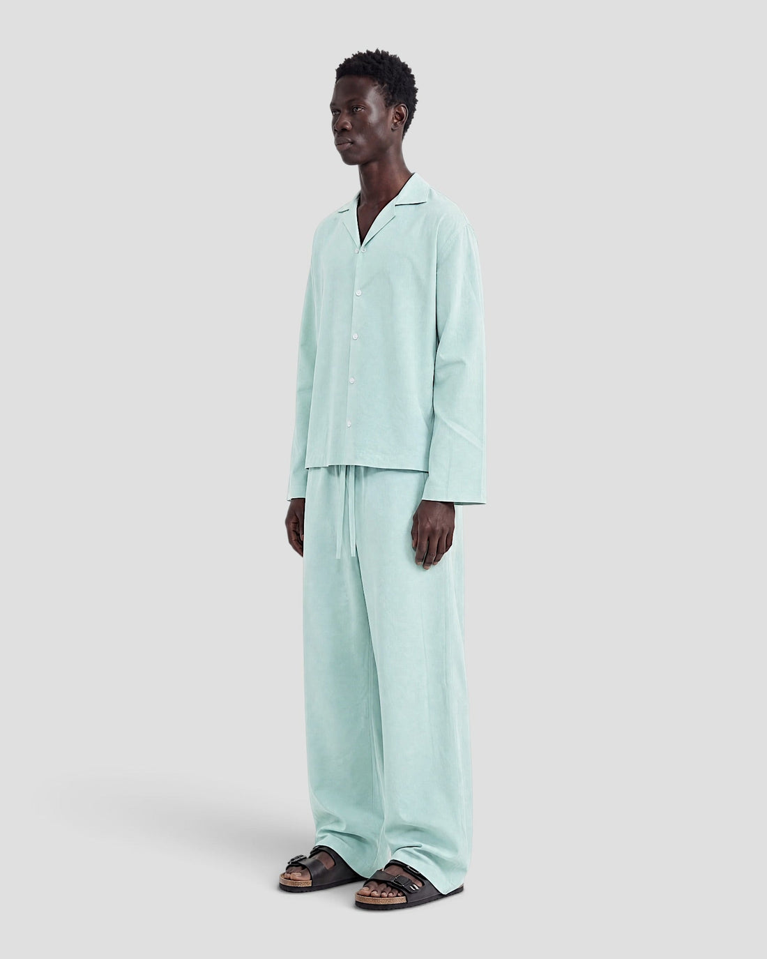 Costa Mint Blank Linen Pants